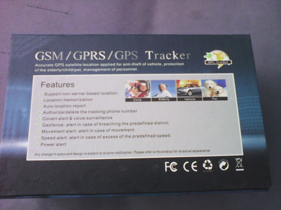 Gps Tracker Localizador de pessoas carro ou motos