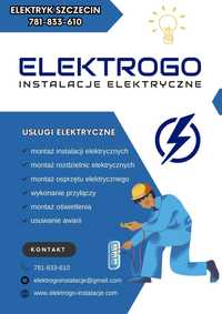 ELEKTRYK Szczecin i okolice/Instalacje Elektryczne/Usługi Elektrycze