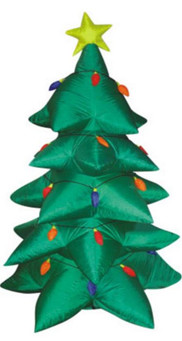 Ялинка надувна з вентилятором