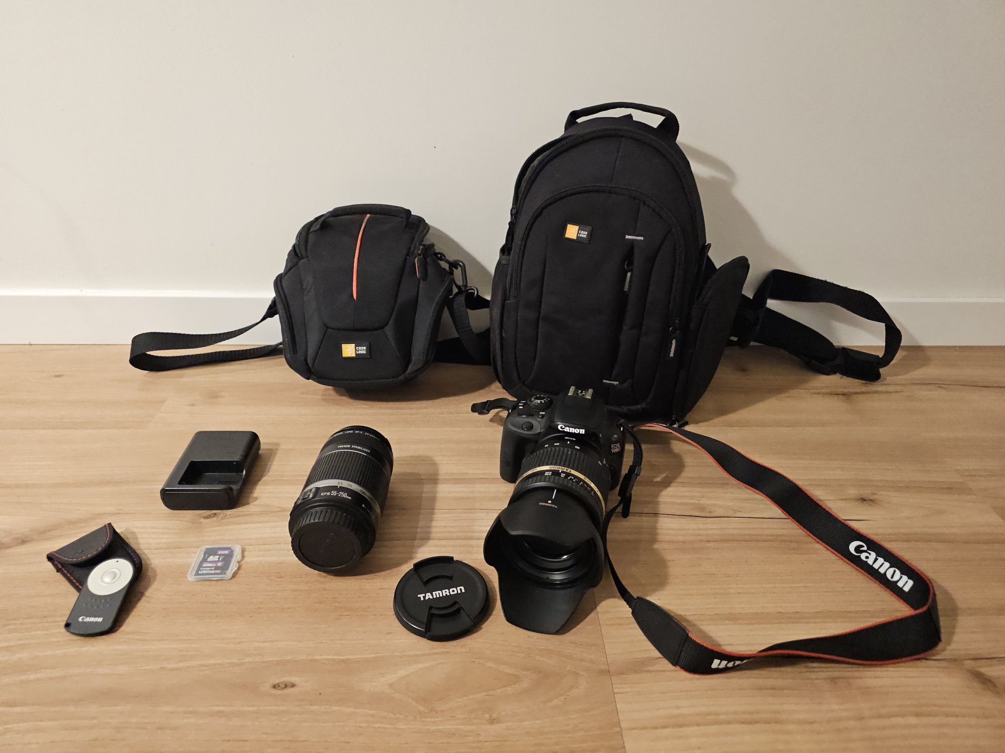 Vendo Canon EOS 100D + 2 Objectivas - Como nova