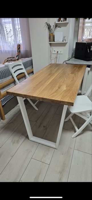 Стіл Журнальний , Столик , Столешня Дубова , Стіл Loft , столешница