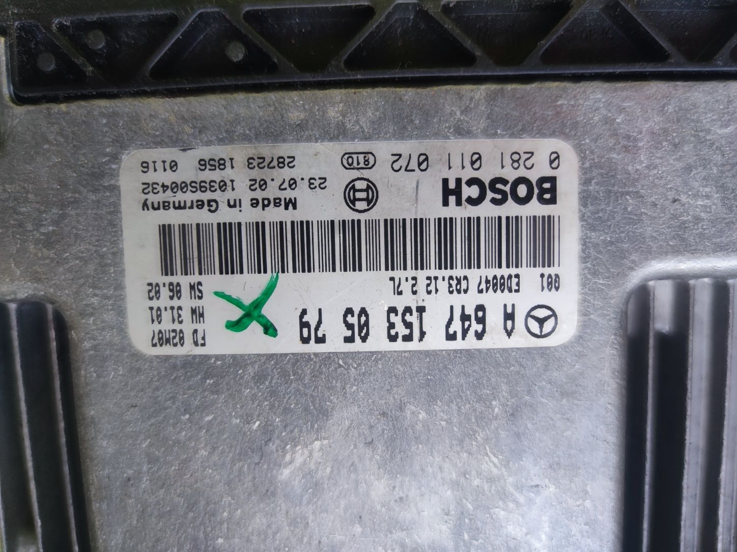 Sterownik w211 2.7cdi