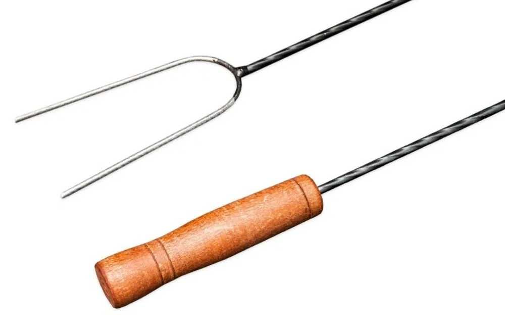 Nowe kijki na ognisko widelce widełki patyki ognisko grill  125 cm