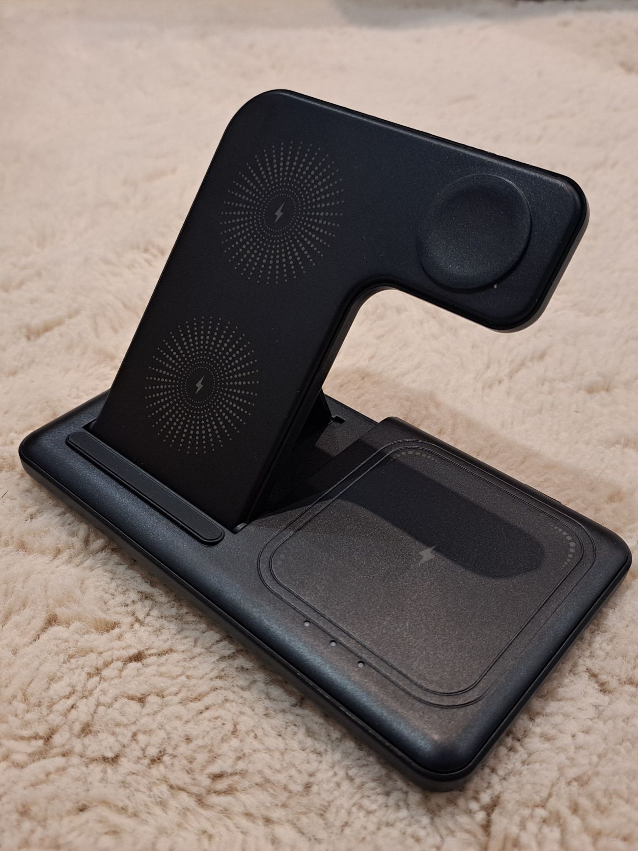 Ładowarka bezprzewodowa indukcyjna 3W1 USB-C