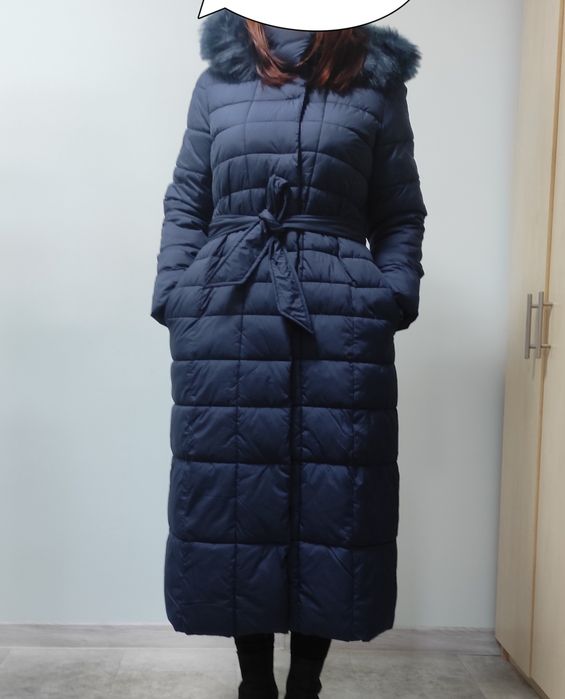 Стьобане зимове пальто