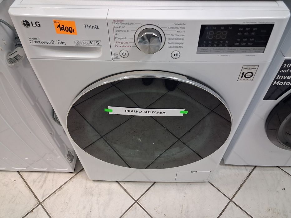Pralko-suszarka LG ThinQ! Gwarancja i transport w cenie ‼️
