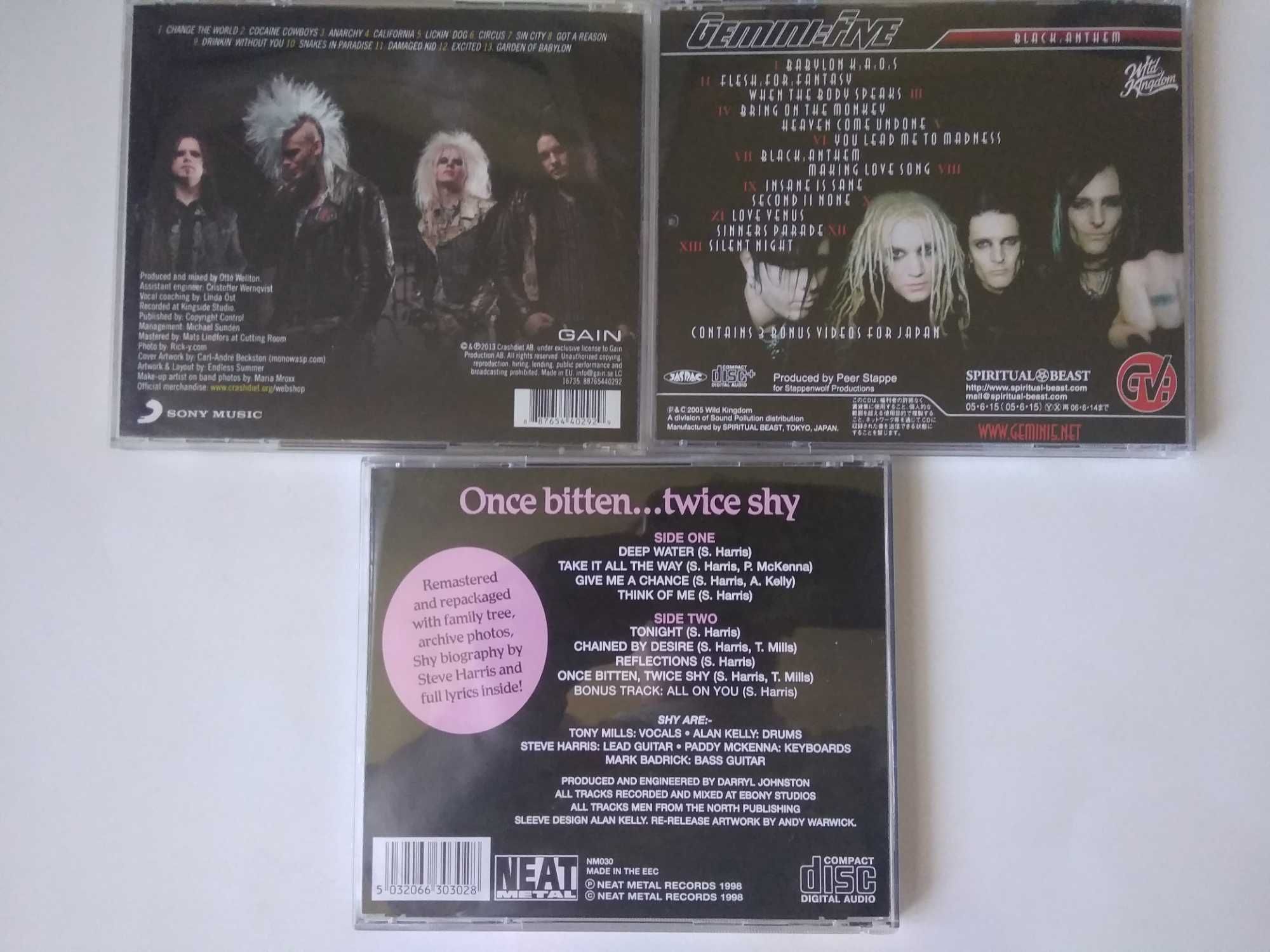 Glam metal rock/cd.