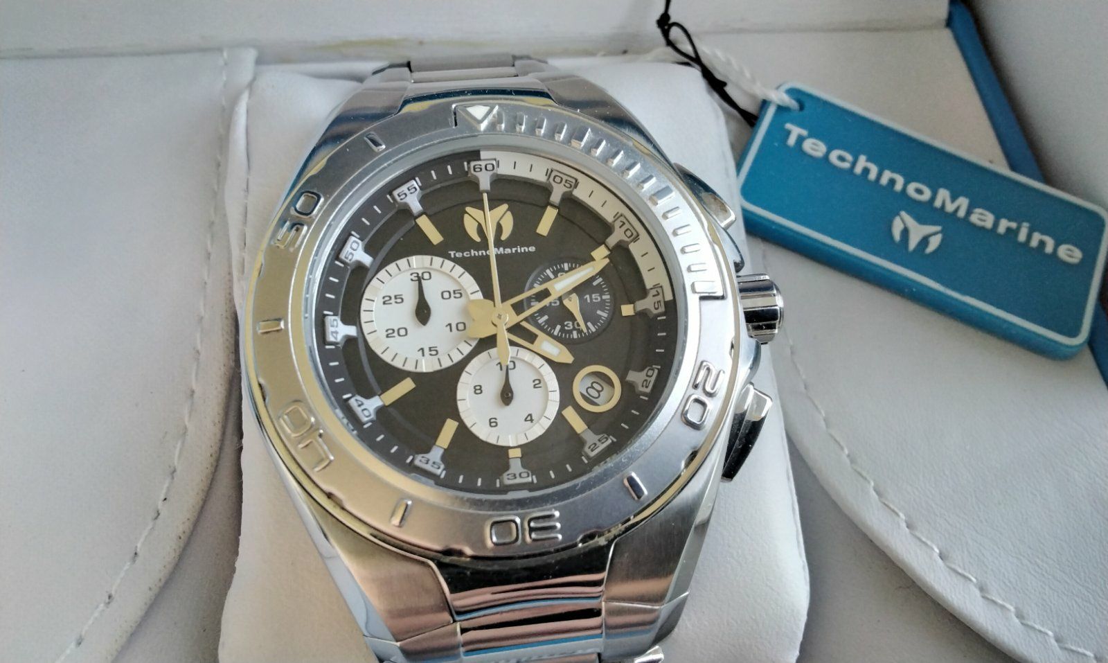 Годинник часы TechnoMarine TM-215037 хронограф
