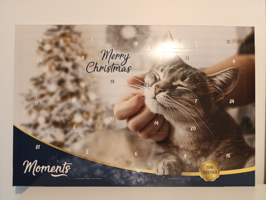 Kalendarz adwentowy dla kota moments