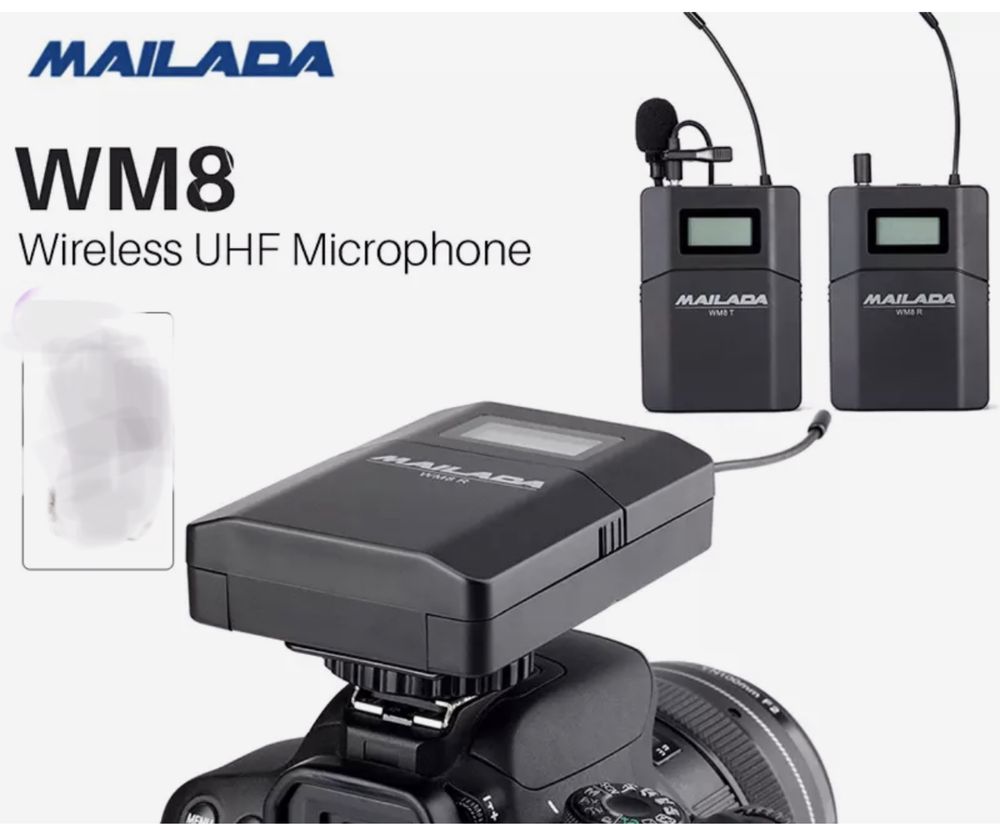 Радиосистема микрофонная Mailada WM8