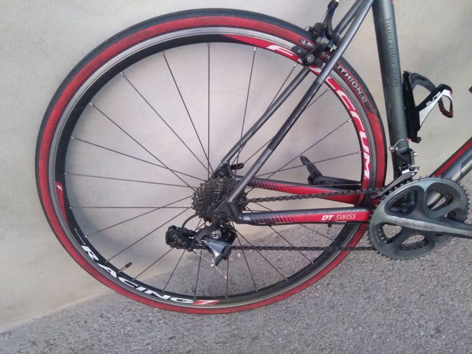 Bicicleta estrada centurion hyperdrive+rolo btwin