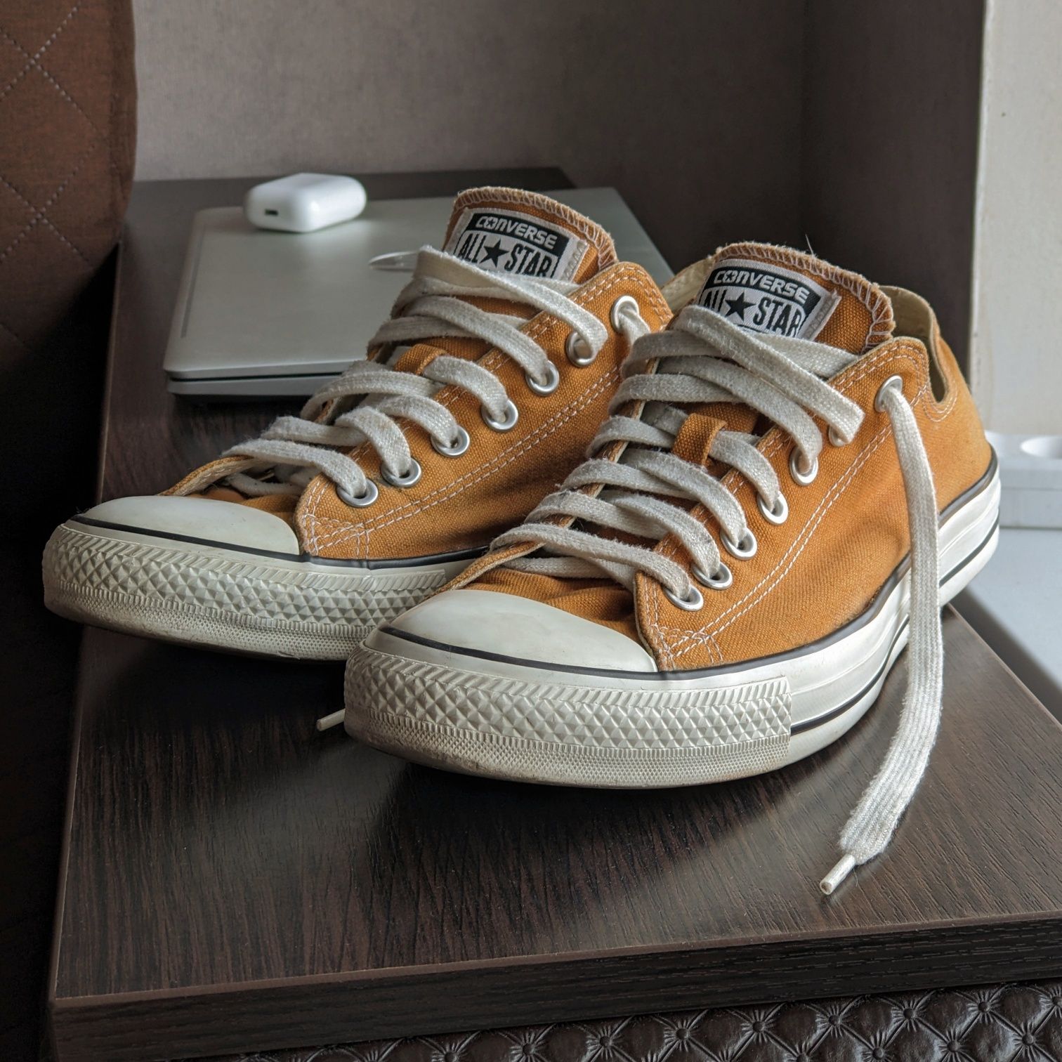 Кеди Converse all star low 139795C Оранжевые Помаранчеві оригінальні