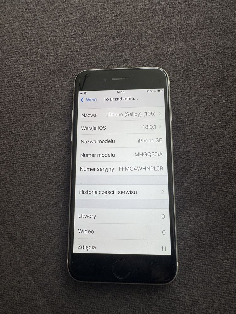 Iphone SE 2 generacji