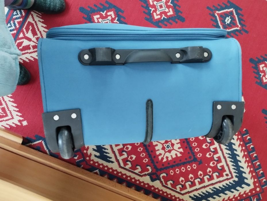 Валіза дорожня текстиль.