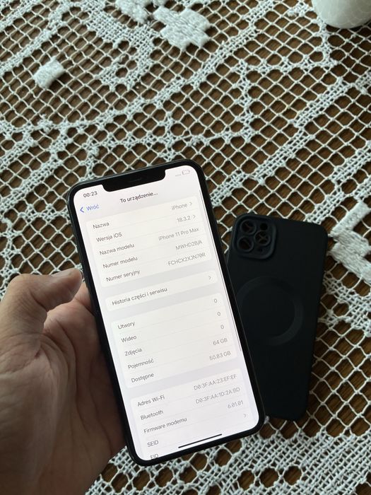 Iphone 11 pro max 100% kondycji 64gb