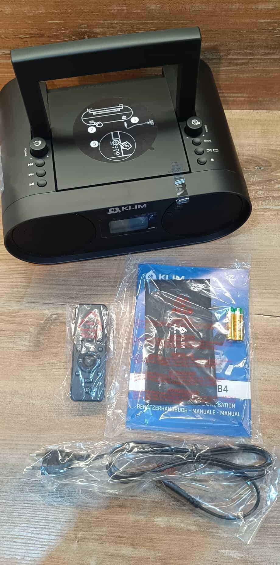 NOWY Boombox KLIM Głośnik przenośny Bluetooth