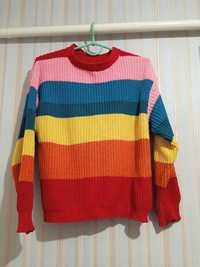 Радужный свитер с AliExpress