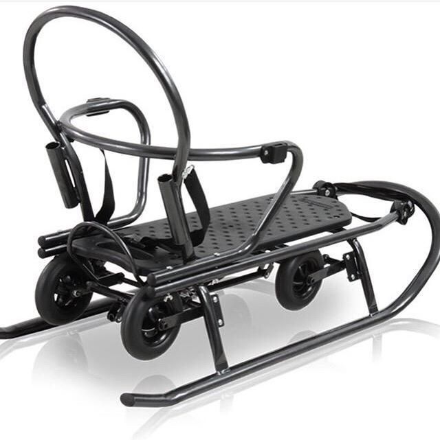 Санки сани з колесами Prampol Delux 7в1 Польща!