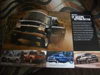 Folder prospekt Chevrolet - Chevy Trucks
