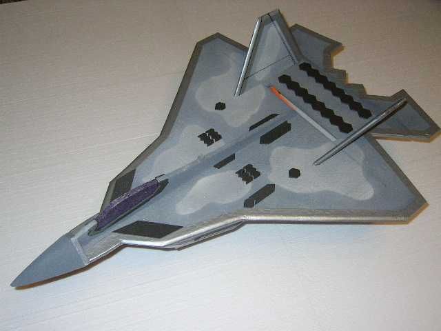 Model rc F-22 z epp
