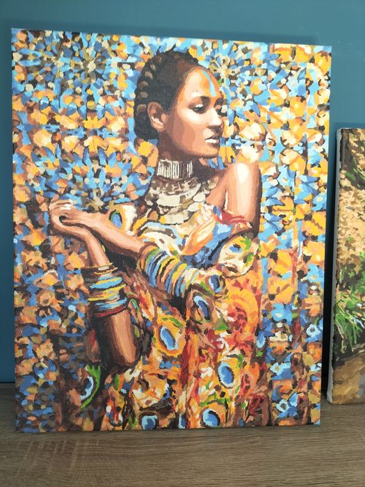 Obraz malowany po numerkach