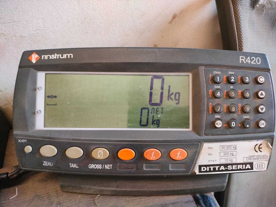 Waga samochodowa Ditta Seria 30T, waga, waga najazdowa