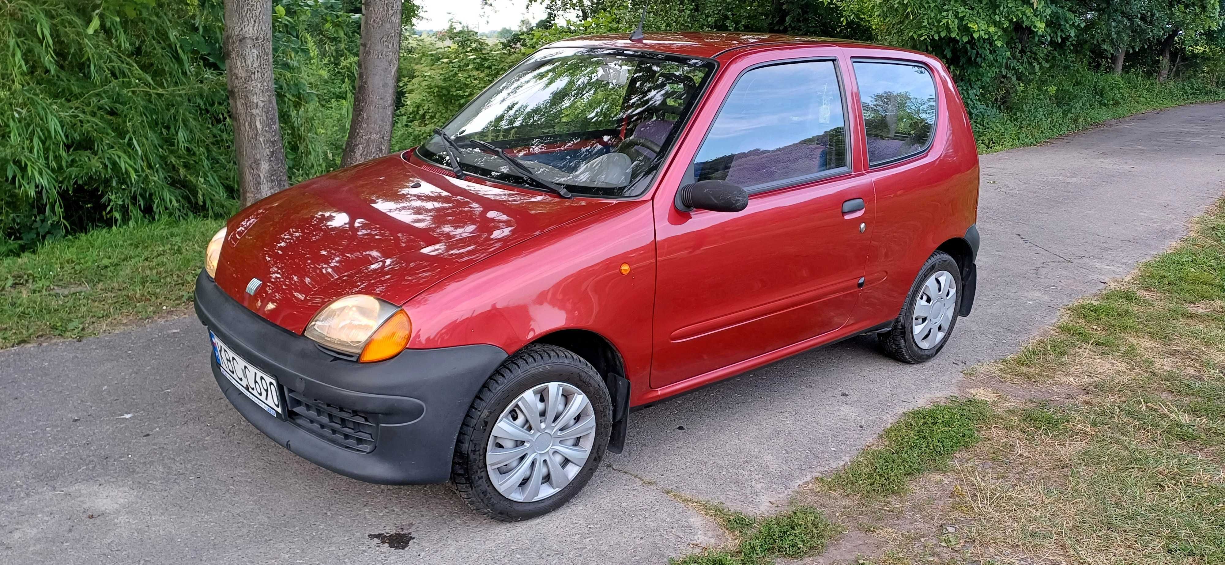 Fiat seicento 900 , 2000r, od pierwszego właściciela, 107 tys