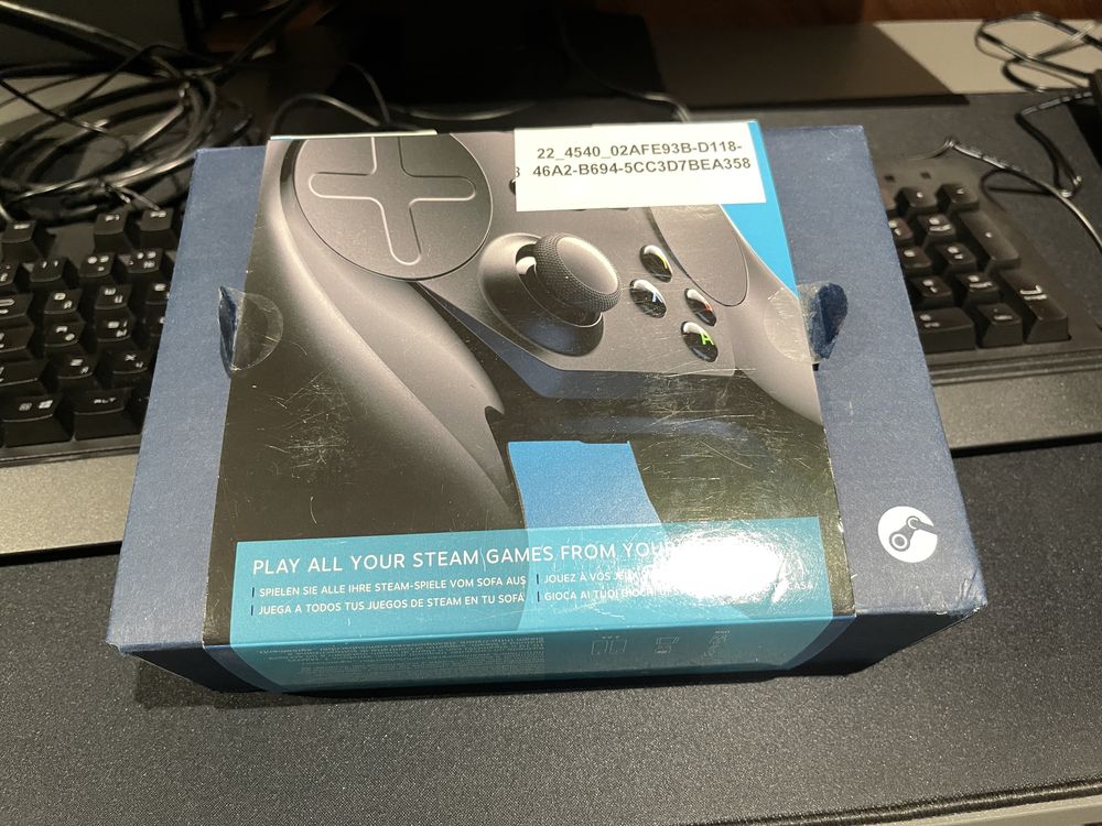 Steam controller