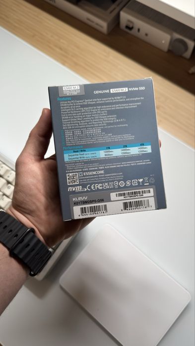 ULTRA SZYBKIE SSD G560 KLEVV M.2 1TB 13000mb/s NOWY, Unikat Gen5x4