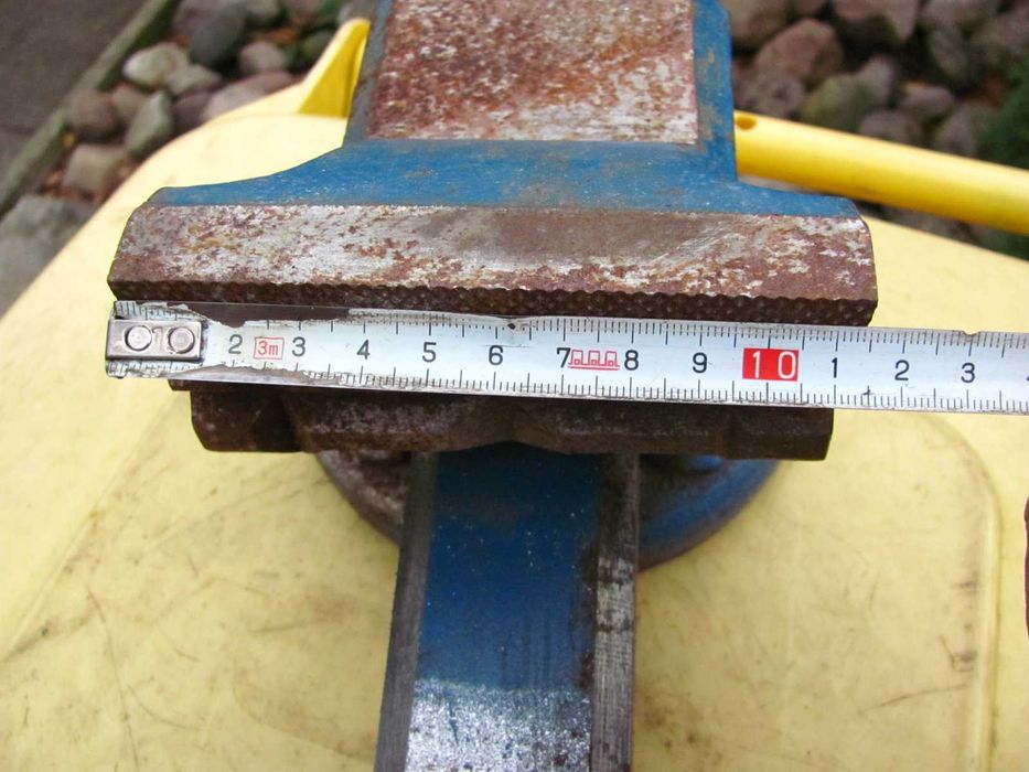 Niemieckie Imadło warsztatowe ślusarskie Matador + dodatkowe szczęki