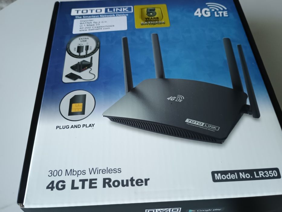 Router totolink z wejściem na kartę SIM
