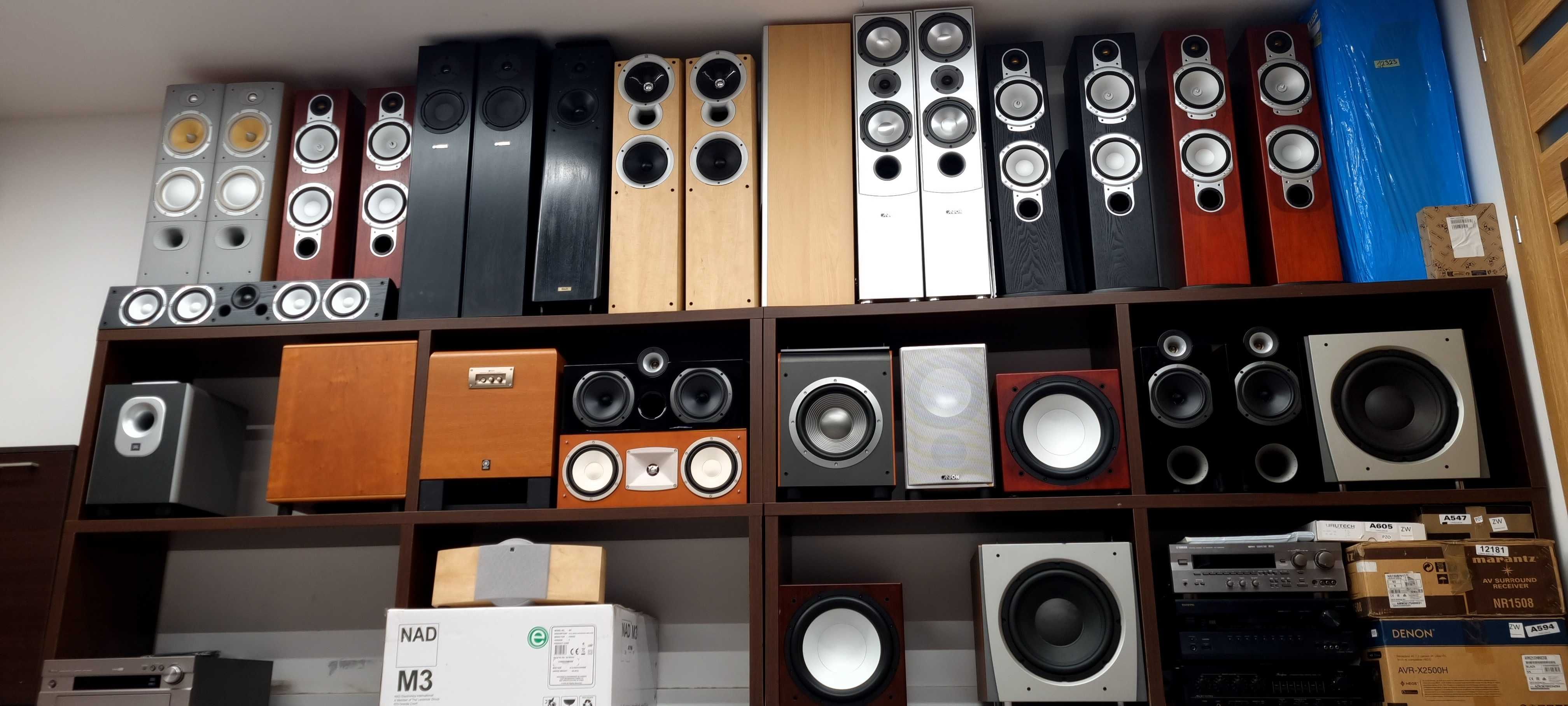 Sprzedaż używanego sprzętu audio Wzmacniacz Amplituner Kolumny Zamiana