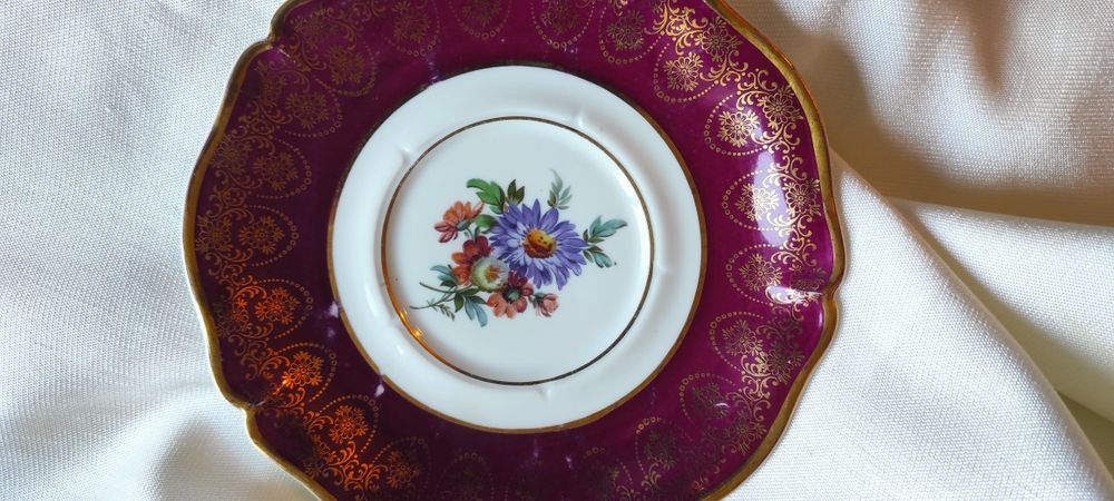 Talerzyk Porcelana Francuska Limoges  śred. 17cm.