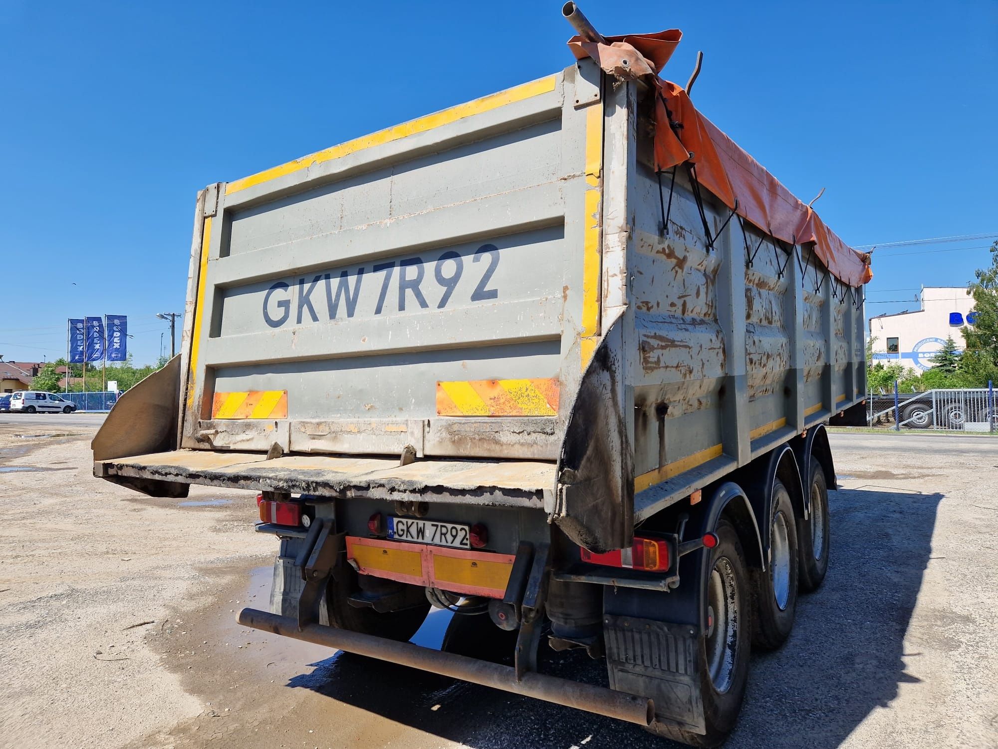 Bodex 25m3 osie saf