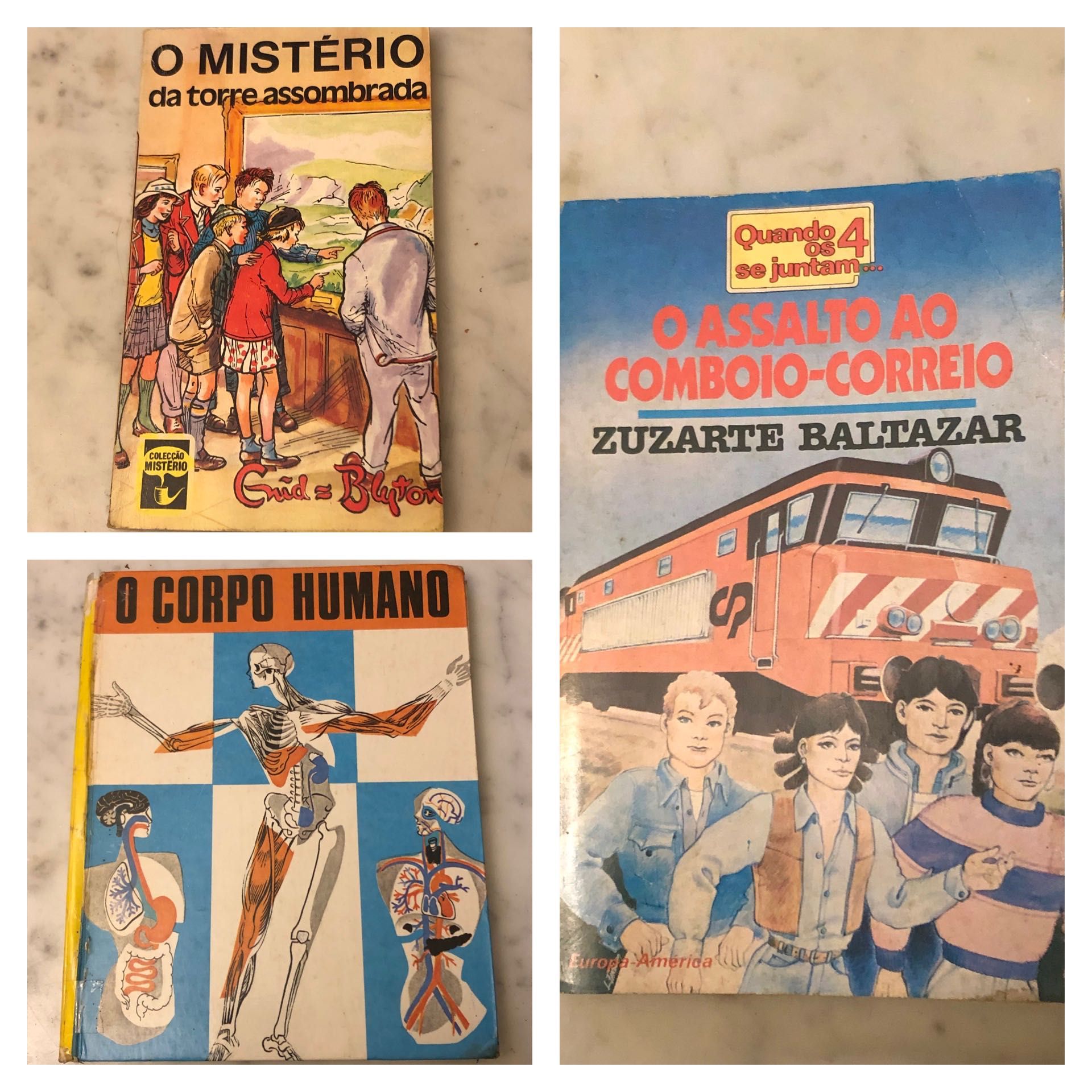 Livros / Revistas antigas (1961; 1969; 1975…)