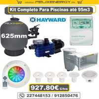 Kit Completo para piscinas até 95.000Litros - Com 3 Anos de Garantia