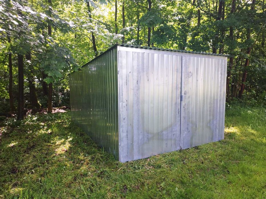 Garaż blaszany 3x5
