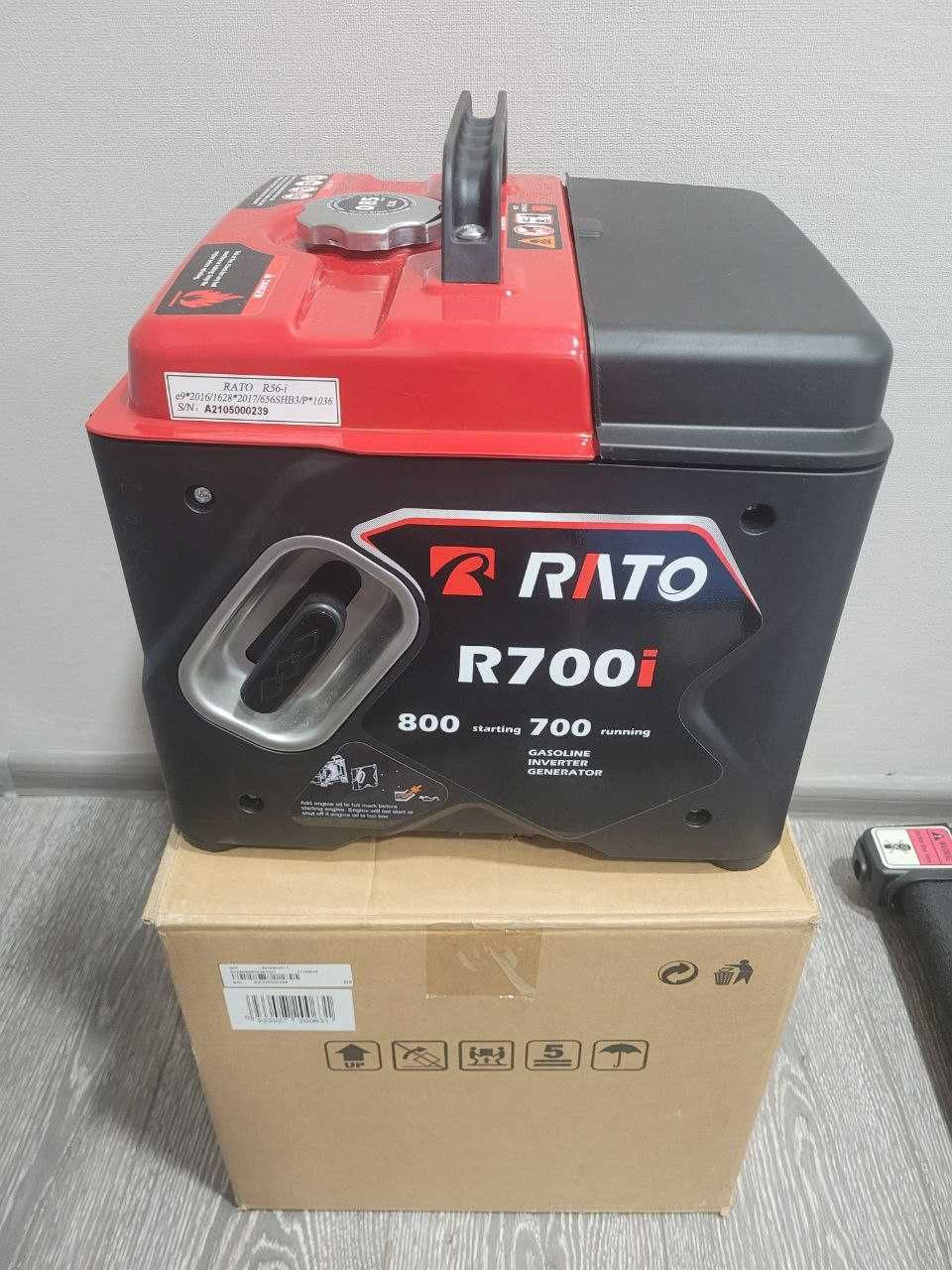 Генератор інверторний Rato R700i(чистая синусоида - котел работает)