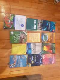 Podręczniki, książki, biologia, chemia