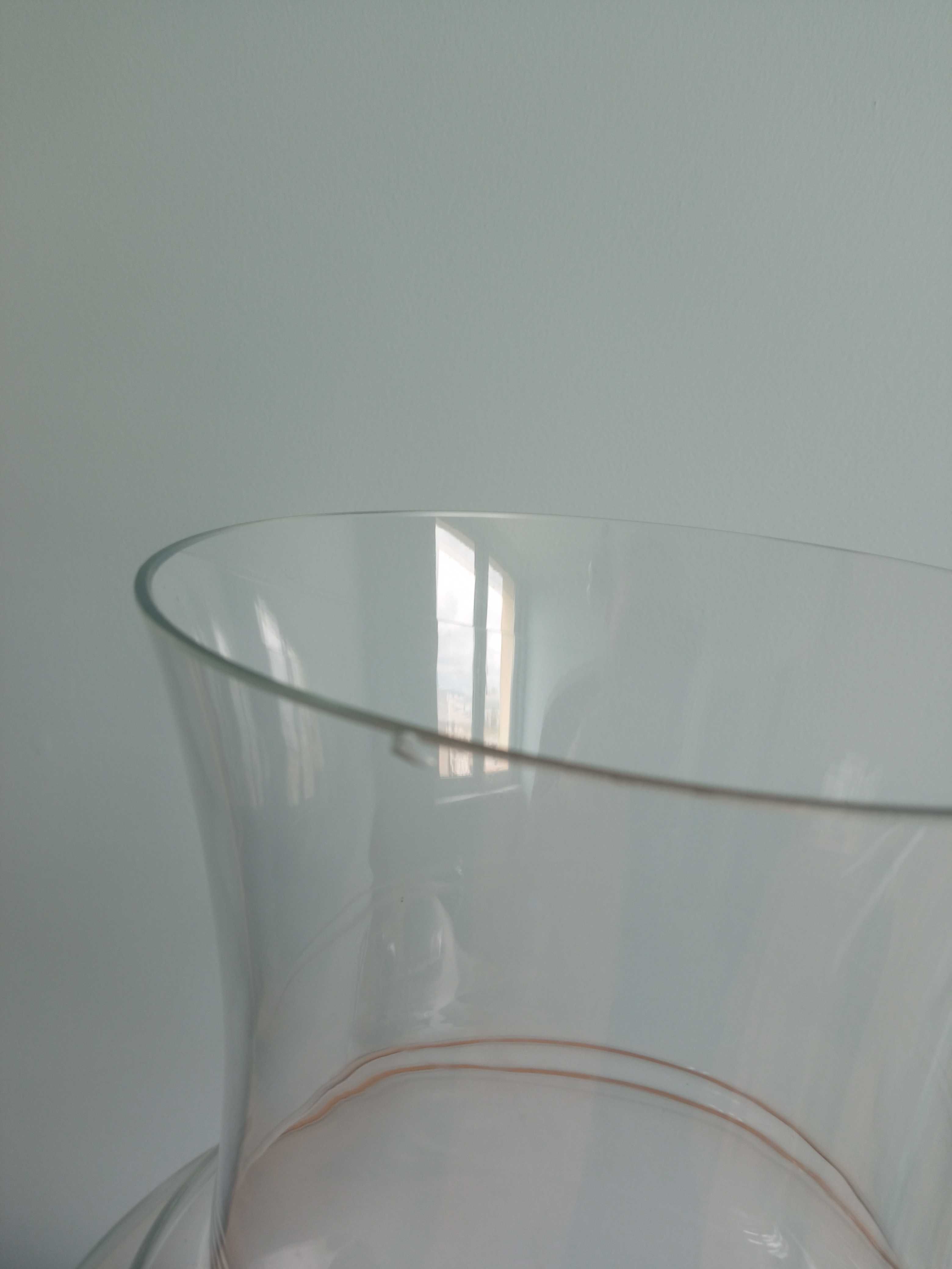 Duży wazon z chudego szkła 41cm