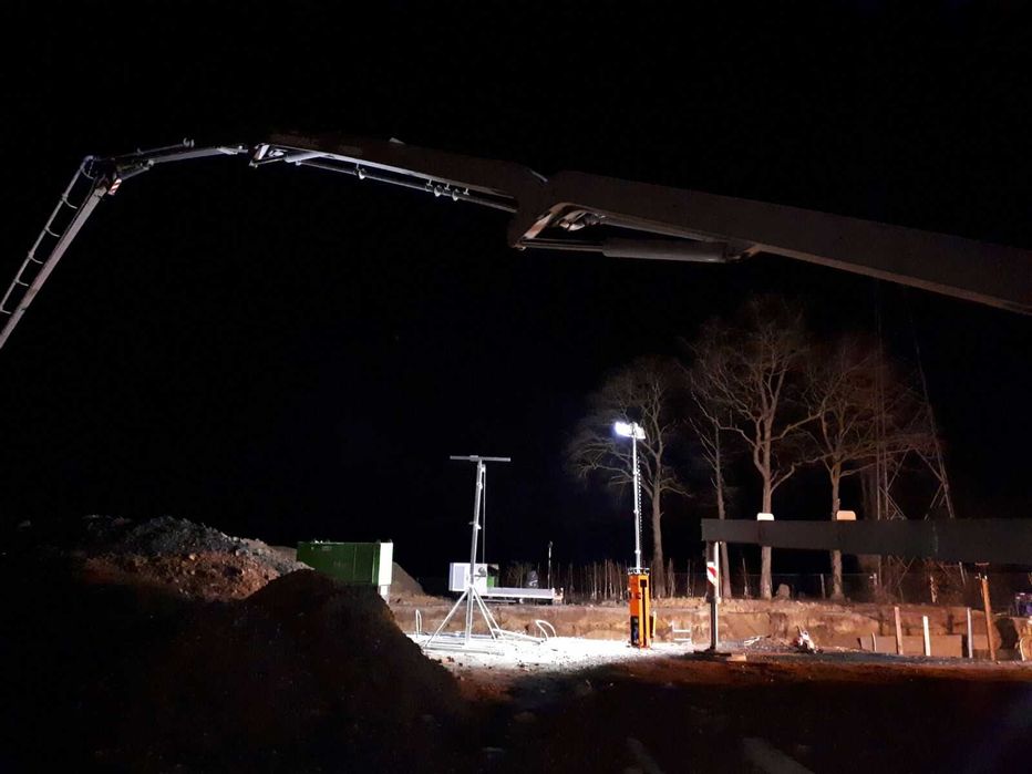 Осветительная передвижная мачта Luxtower - мачта осветительная