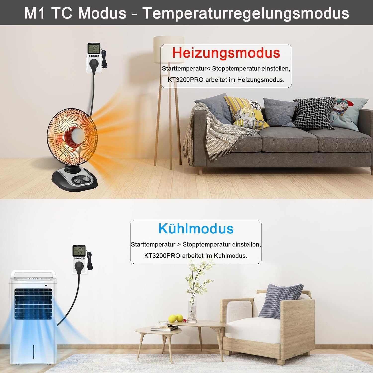 Nowy termostat / termoregulator /podgrzewacz/gniazdko /KETOTEK !A1211!