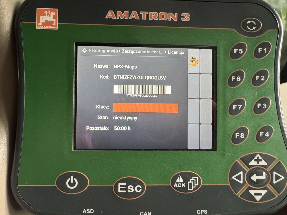 Amazone AMATRON 3 Komputer plus ANTENA(kontrola selcji)