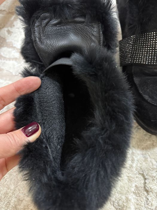 Ботинки замш жіночі 28 см