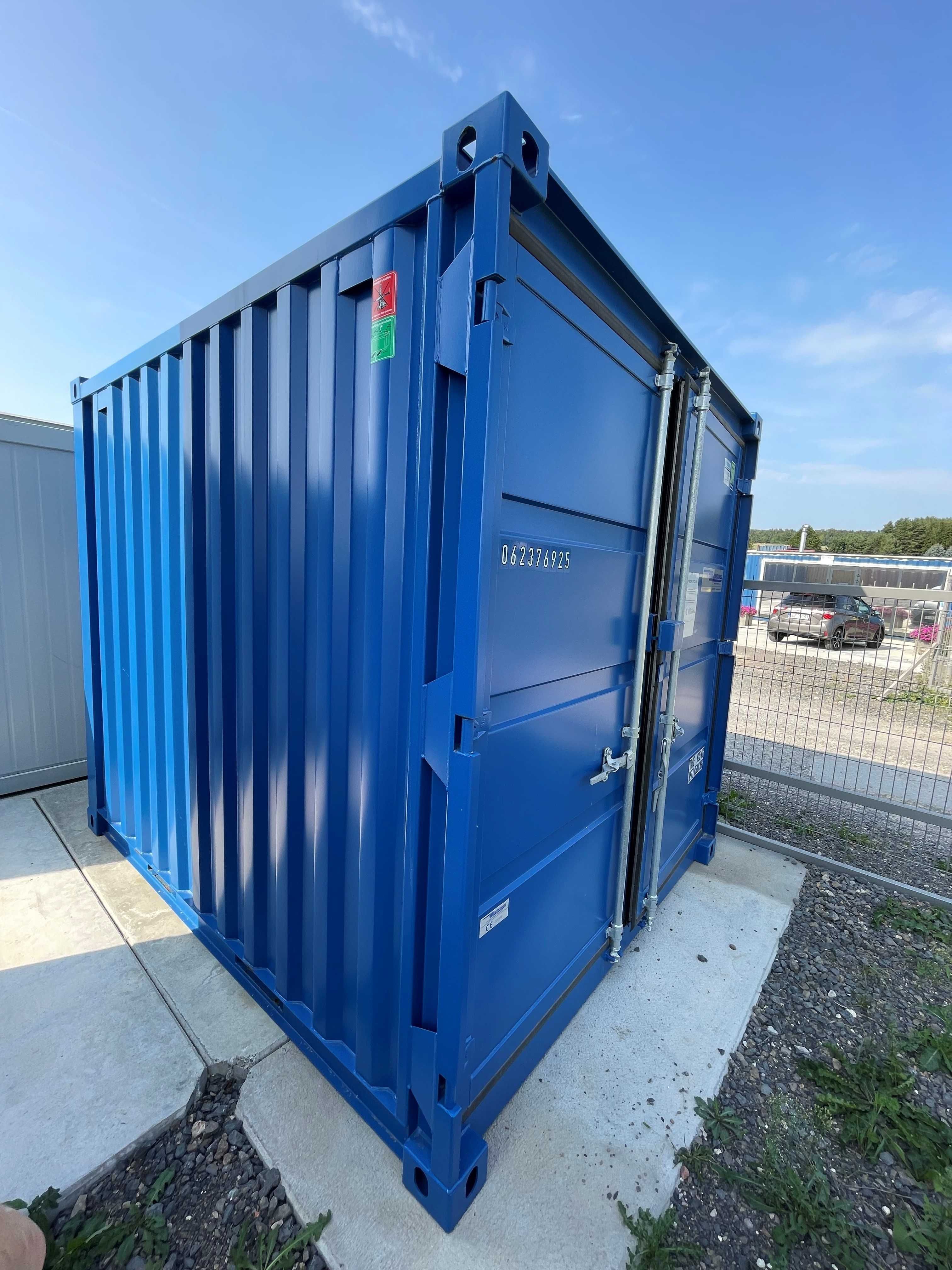 Kontener magazynowy 10DC + TRANSPORT HDS w cenie, garaż, stróżówka