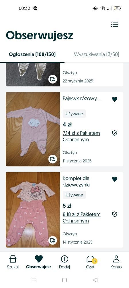 Ubranka dla dziewczynki