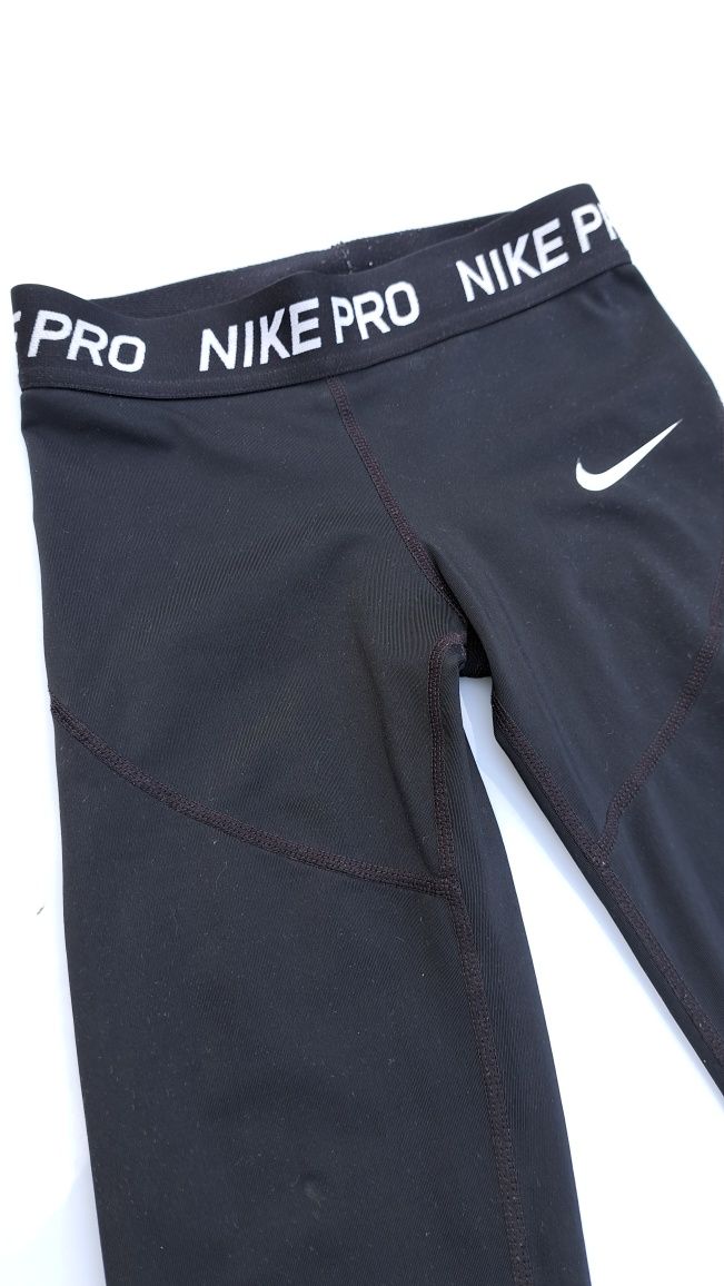 Legginsy sportowe NikePro dla dziewczynki rozmiar 122