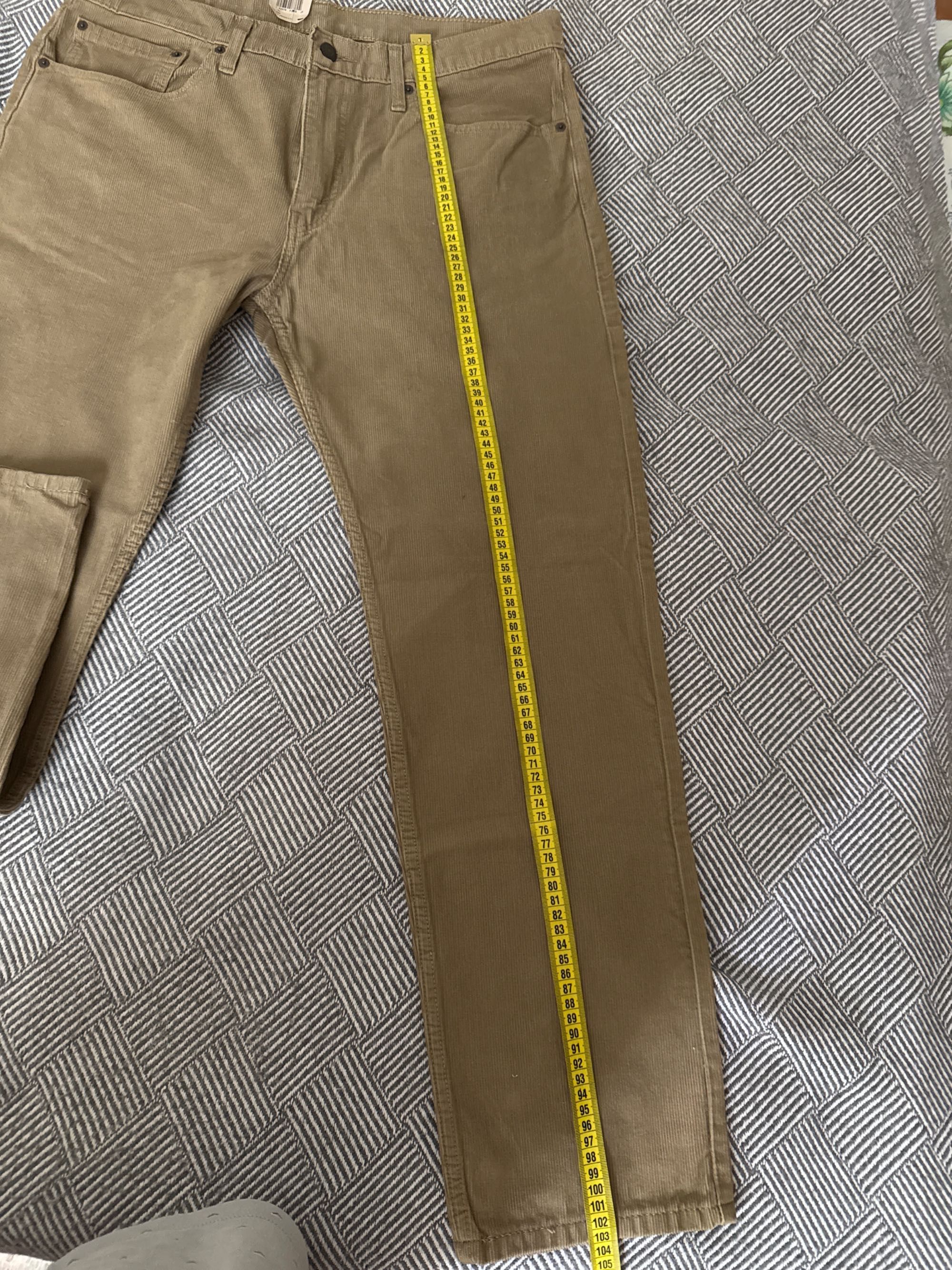 Levis 502 36x32 джинси вельветові нові стрейч з Америки