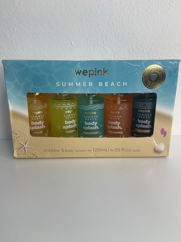 Kit summer beach wepink - 5 bodu splash