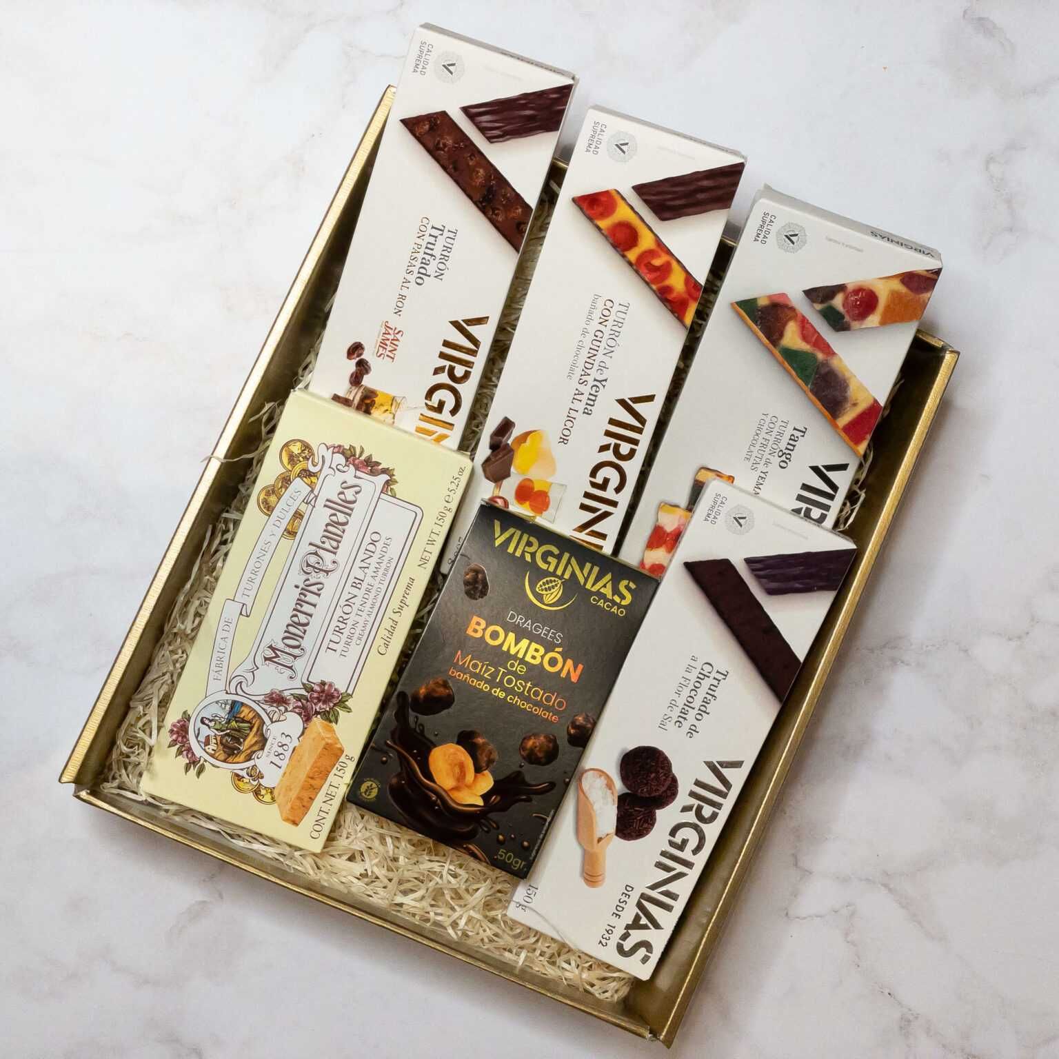 Zestaw prezentowy słodycze hiszpańskie – zestaw turron